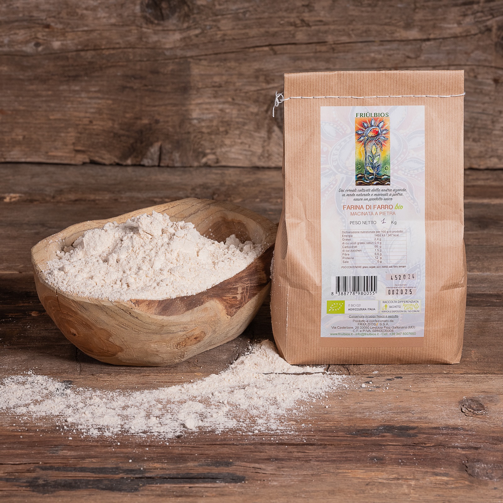 Farina di farro bio