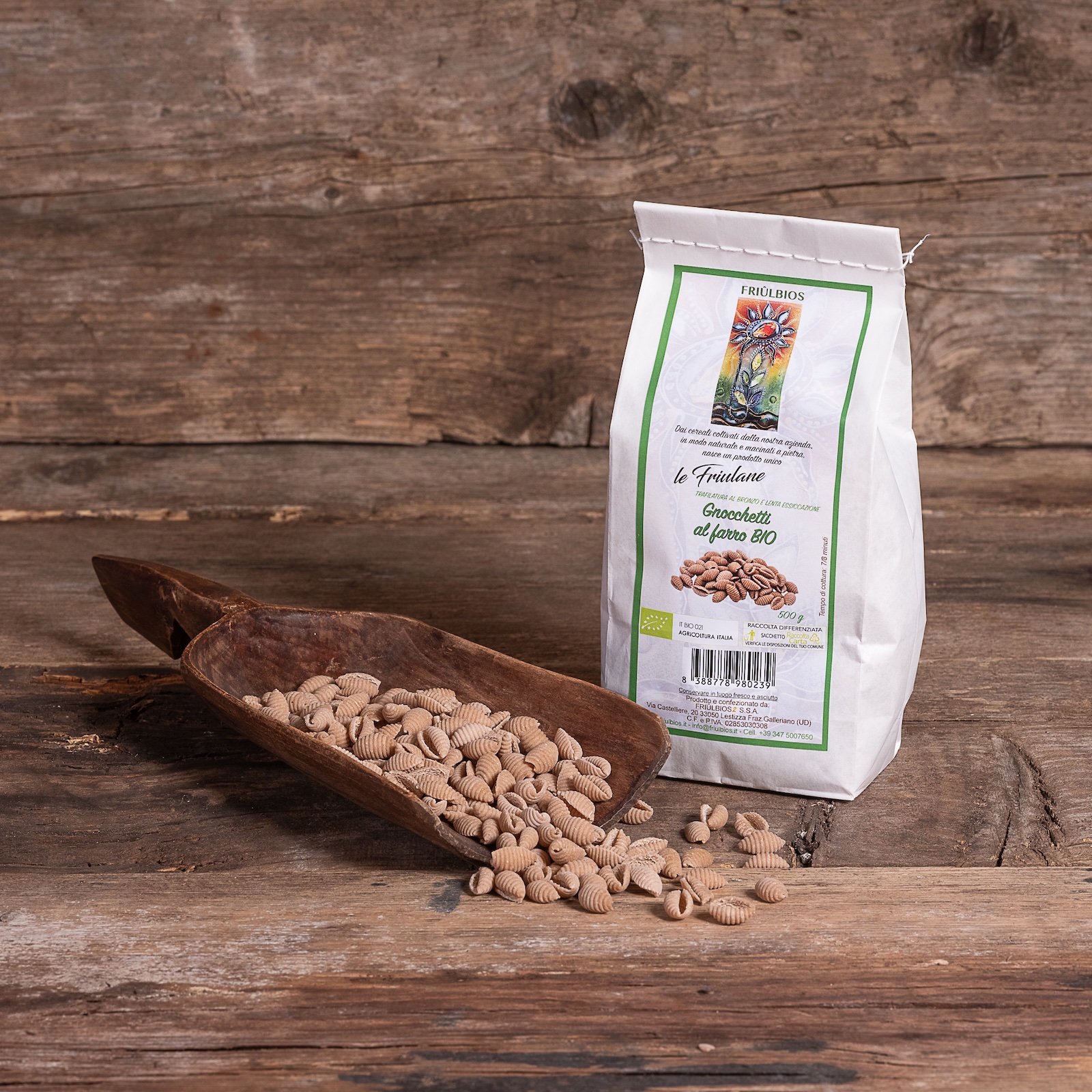 Gnocchetti al farro bio