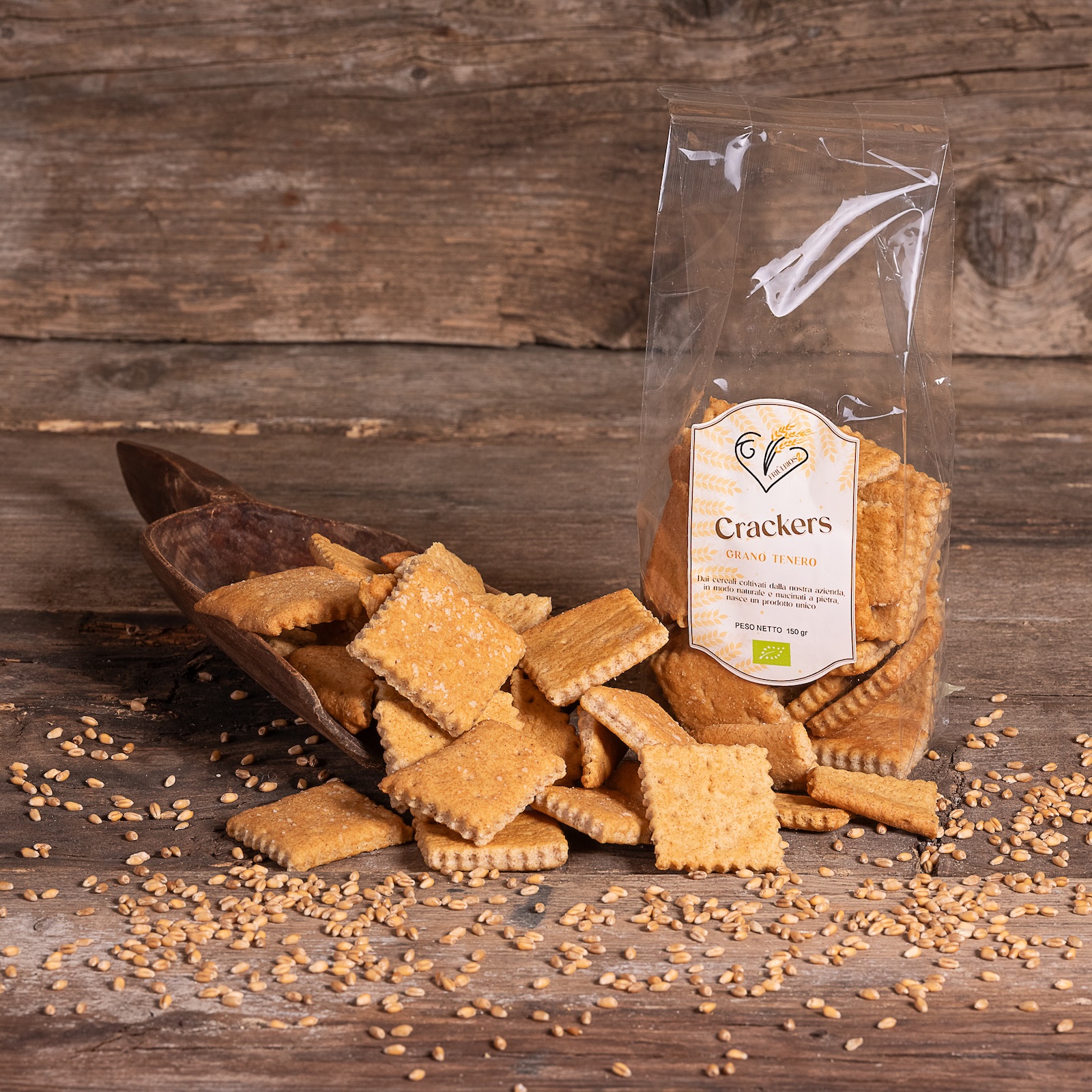 Crackers grano tenero