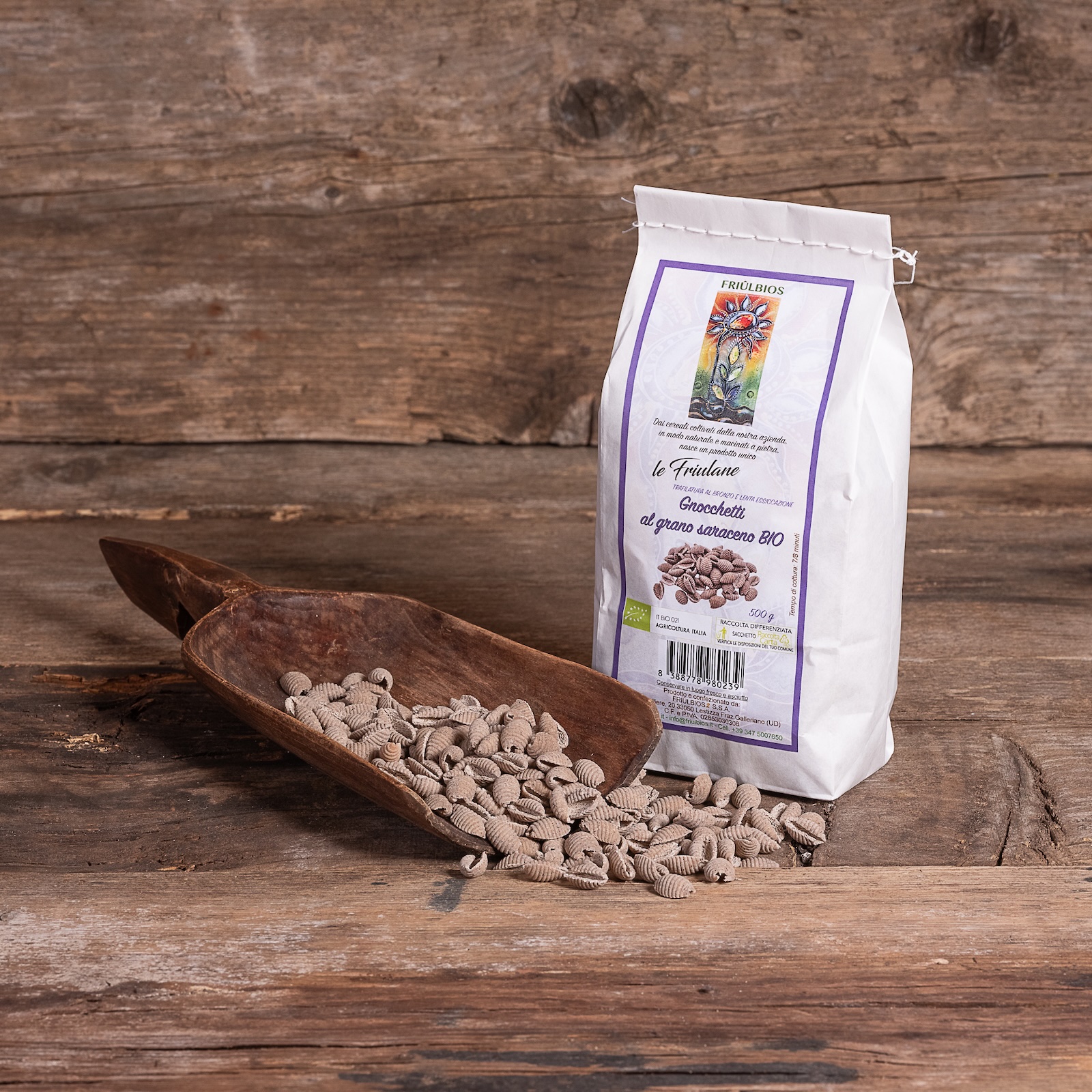 Gnocchetti al grano saraceno bio